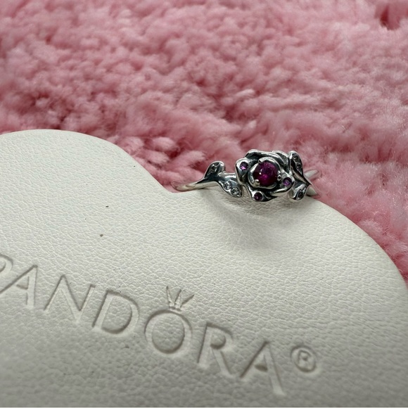 Pandora Jewelry - Beauty and the Beast Rose Pandora Ring